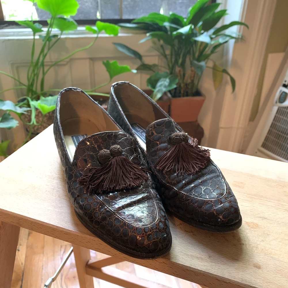Stewart Weitzman Tassel Loafers